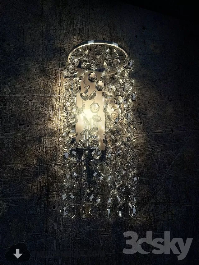 3DSKY MODELS – LIGHTING – Lighting 3D Models – Wall light – 709