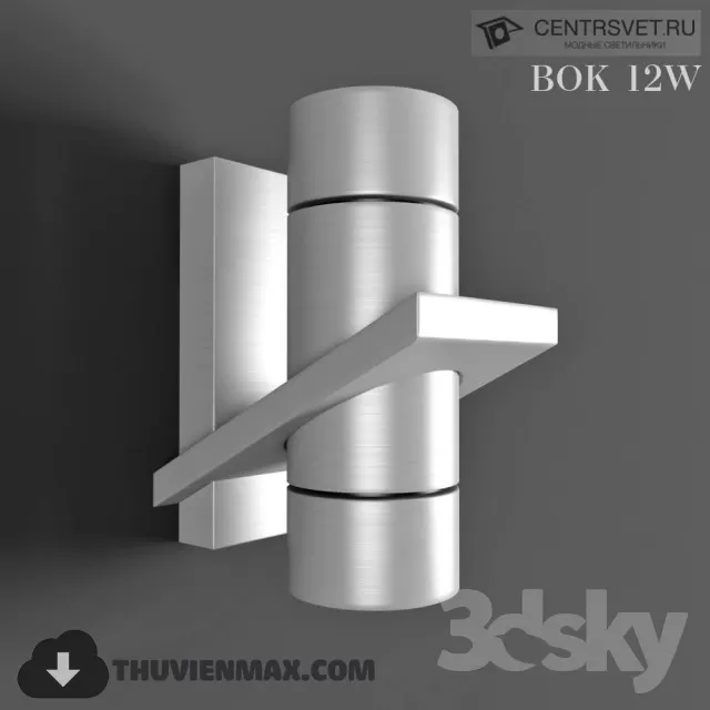 3DSKY MODELS – LIGHTING – Lighting 3D Models – Wall light – 734