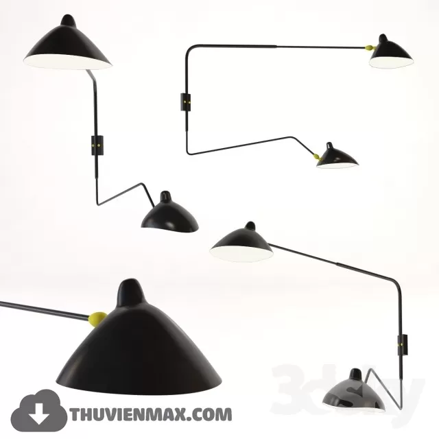 3DSKY MODELS – LIGHTING – Lighting 3D Models – Wall light – 747