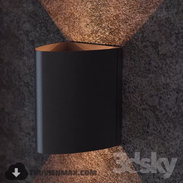 3DSKY MODELS – LIGHTING – Lighting 3D Models – Wall light – 751