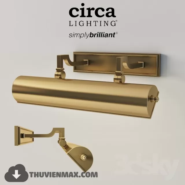 3DSKY MODELS – LIGHTING – Lighting 3D Models – Wall light – 753