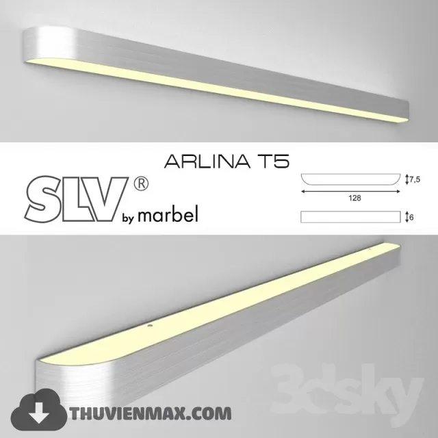 3DSKY MODELS – LIGHTING – Lighting 3D Models – Wall light – 755