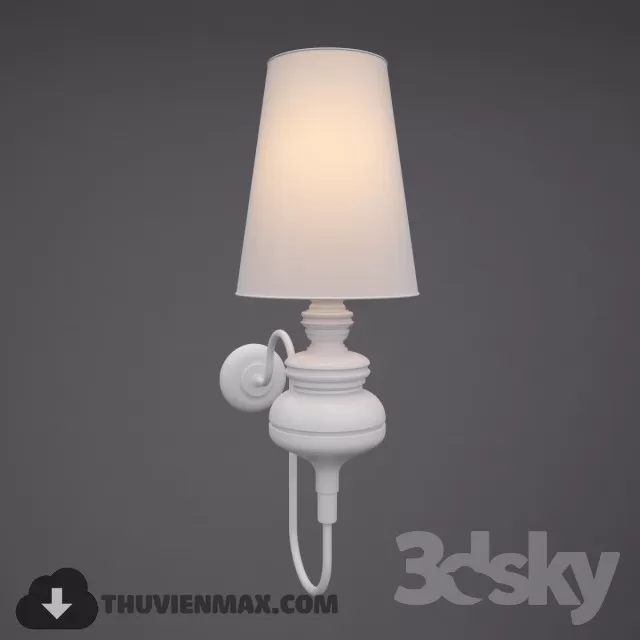 3DSKY MODELS – LIGHTING – Lighting 3D Models – Wall light – 756