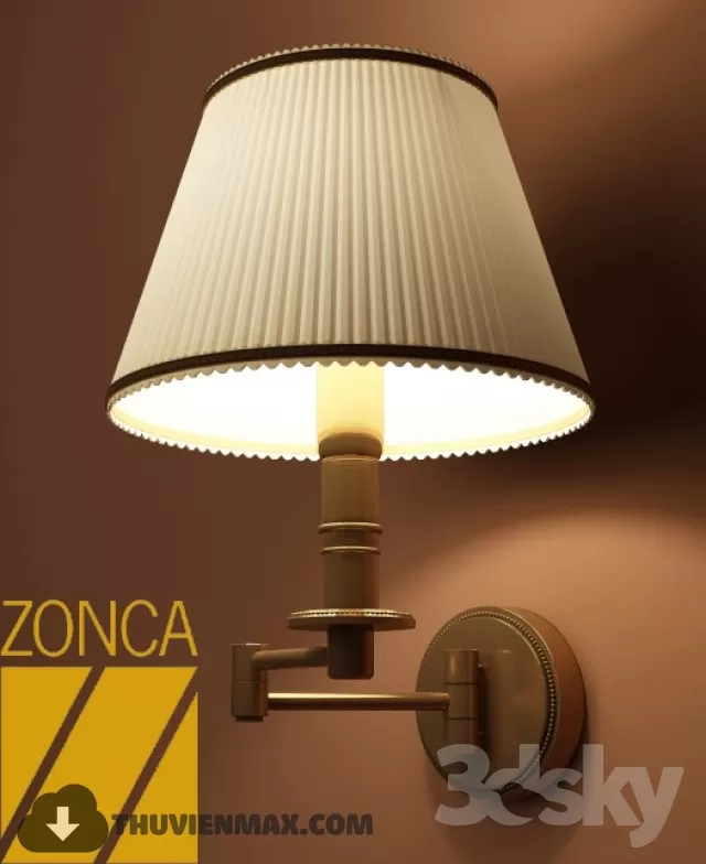 3DSKY MODELS – LIGHTING – Lighting 3D Models – Wall light – 757