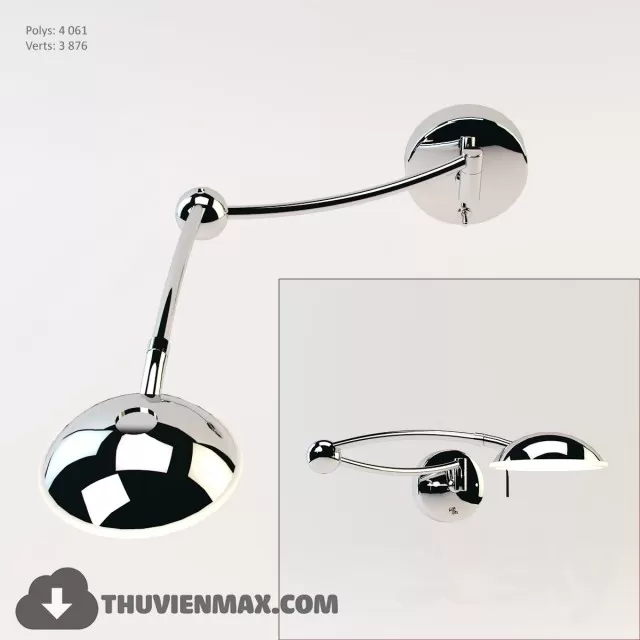 3DSKY MODELS – LIGHTING – Lighting 3D Models – Wall light – 758