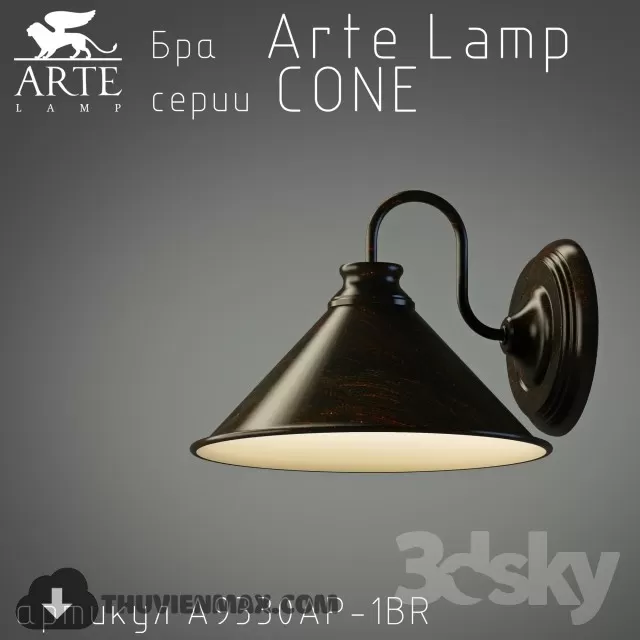 3DSKY MODELS – LIGHTING – Lighting 3D Models – Wall light – 759