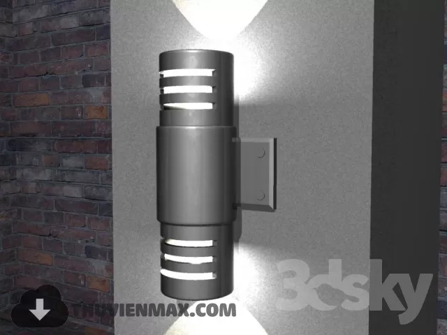 3DSKY MODELS – LIGHTING – Lighting 3D Models – Wall light – 761