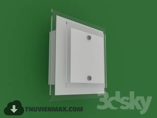 3DSKY MODELS – LIGHTING – Lighting 3D Models – Wall light – 764