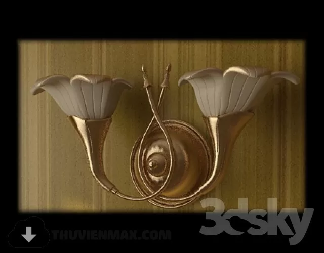 3DSKY MODELS – LIGHTING – Lighting 3D Models – Wall light – 768