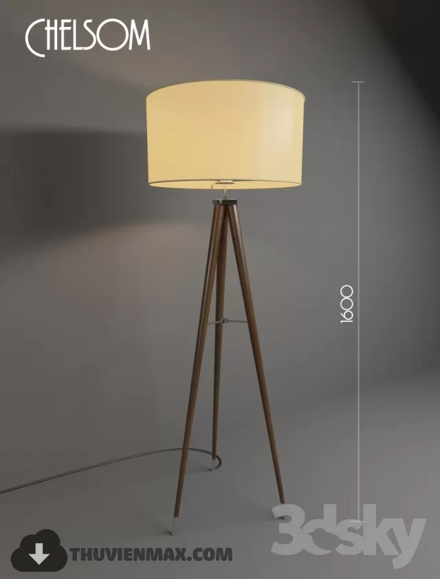 3DSKY MODELS – LIGHTING – Lighting 3D Models – Floor lamp – 078 3DSKY MODELS – LIGHTING – Lighting 3D Models – Floor lamp – 078