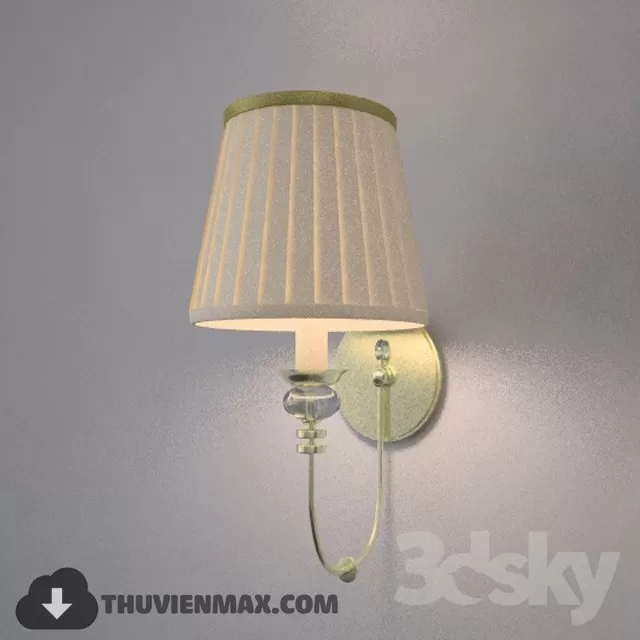 3DSKY MODELS – LIGHTING – Lighting 3D Models – Wall light – 774