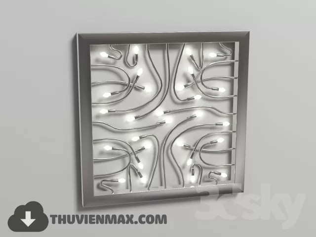 3DSKY MODELS – LIGHTING – Lighting 3D Models – Wall light – 777