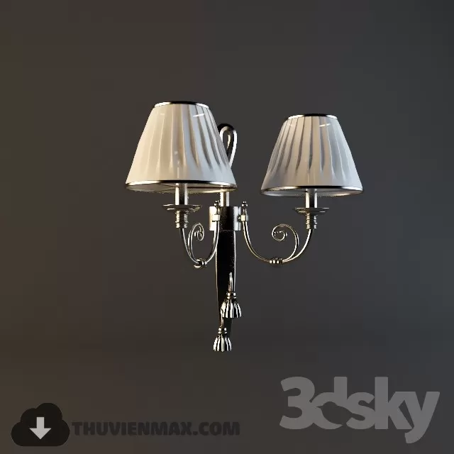 3DSKY MODELS – LIGHTING – Lighting 3D Models – Wall light – 780