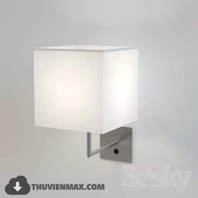 3DSKY MODELS – LIGHTING – Lighting 3D Models – Wall light – 782