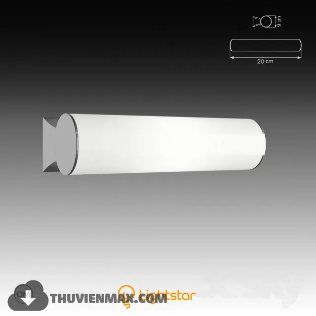 3DSKY MODELS – LIGHTING – Lighting 3D Models – Wall light – 791