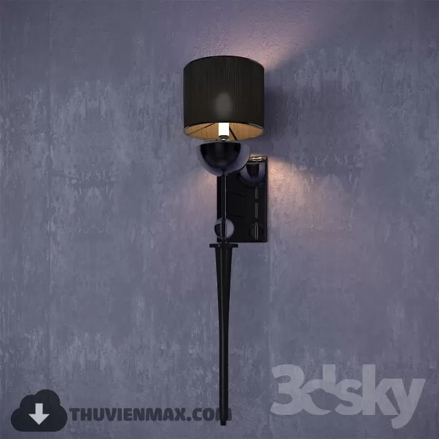 3DSKY MODELS – LIGHTING – Lighting 3D Models – Wall light – 794