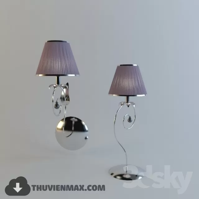 3DSKY MODELS – LIGHTING – Lighting 3D Models – Wall light – 809