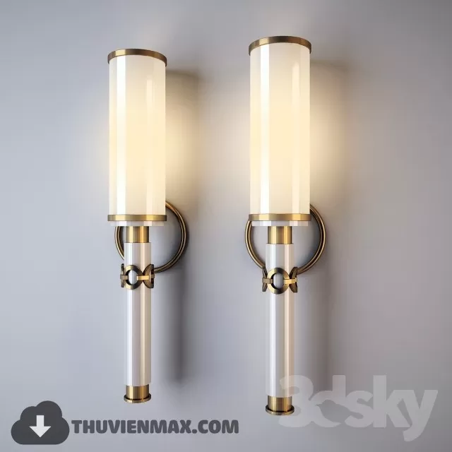 3DSKY MODELS – LIGHTING – Lighting 3D Models – Wall light – 820