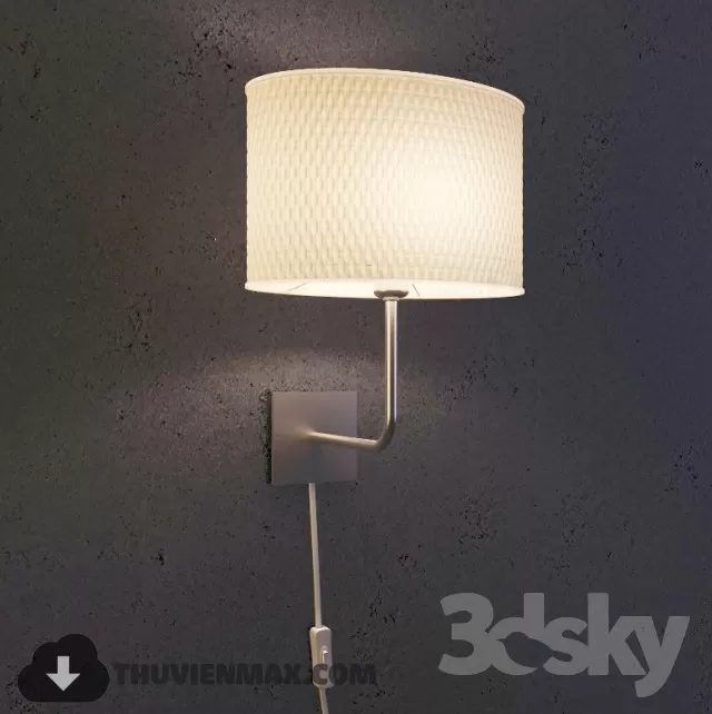 3DSKY MODELS – LIGHTING – Lighting 3D Models – Wall light – 833