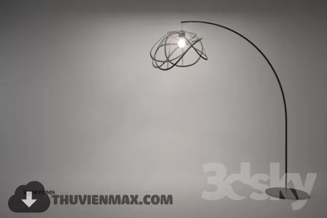 3DSKY MODELS – LIGHTING – Lighting 3D Models – Floor lamp – 088 3DSKY MODELS – LIGHTING – Lighting 3D Models – Floor lamp – 088
