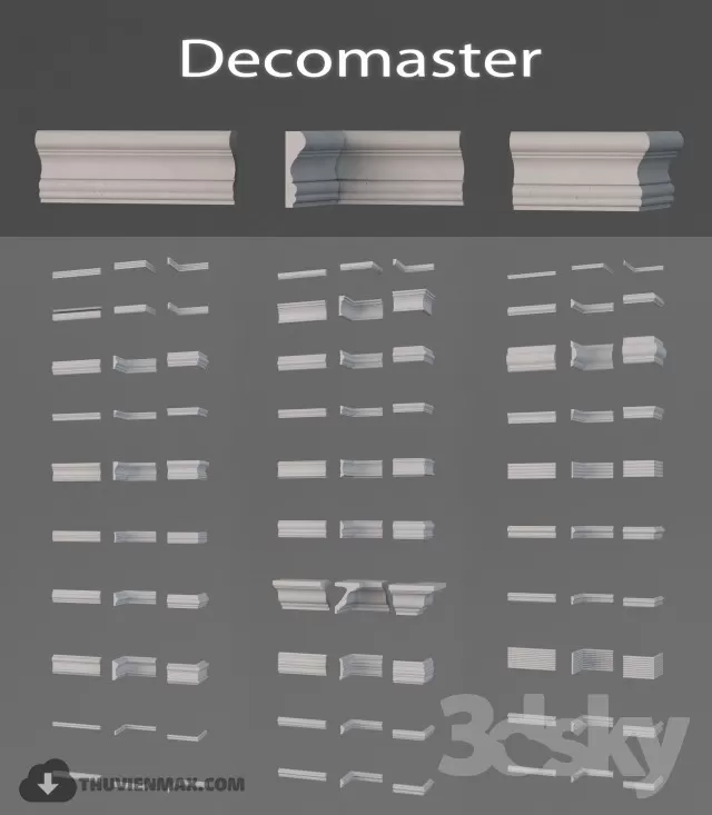 3DSKY MODELS – PLASTER 3D MODELS – 325