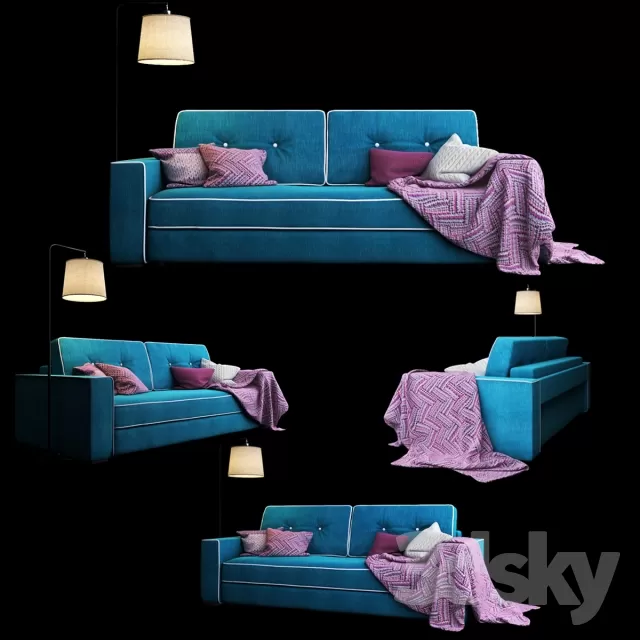 3DSKY MODELS – SOFA 3D MODELS – 210