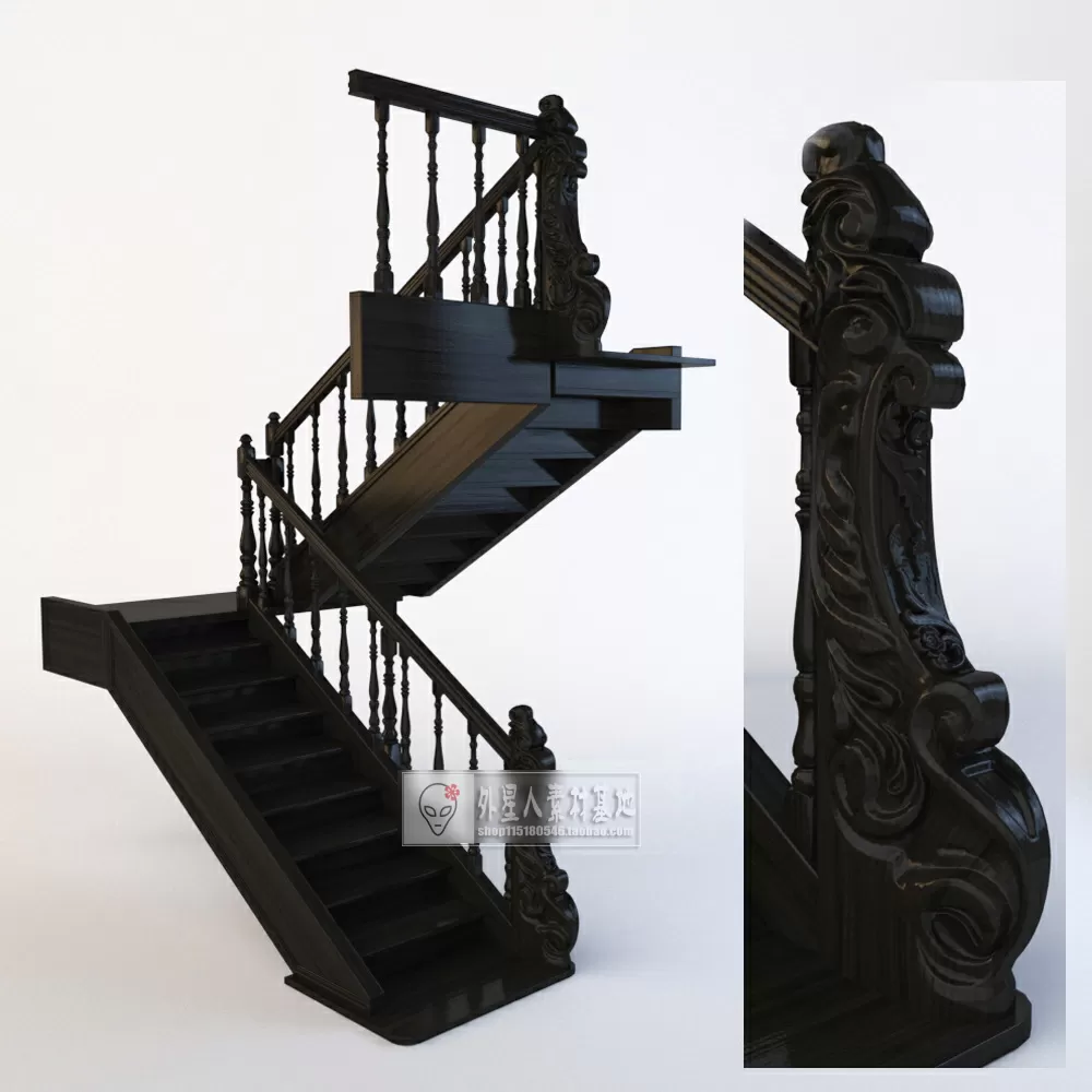 3DSKY PRO MODELS – STAIR 3D MODELS – 106