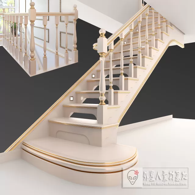 3DSKY PRO MODELS – STAIR 3D MODELS – 003 3DSKY PRO MODELS – STAIR 3D MODELS – 003