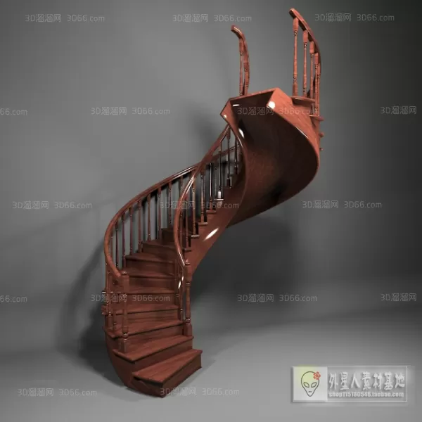 3DSKY PRO MODELS – STAIR 3D MODELS – 076