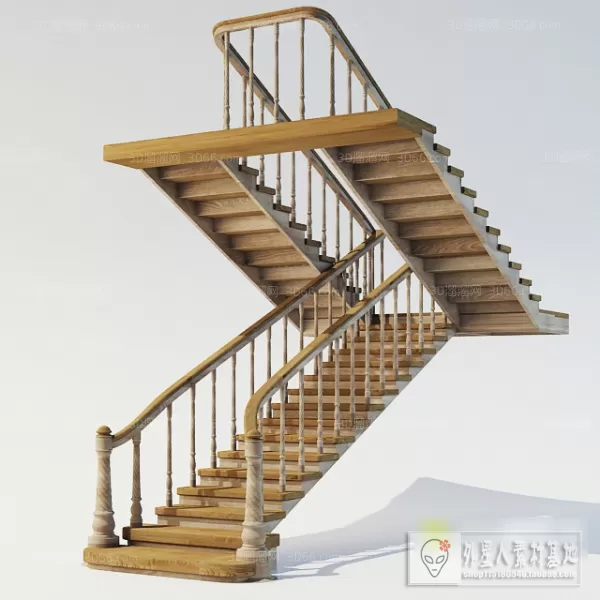 3DSKY PRO MODELS – STAIR 3D MODELS – 081