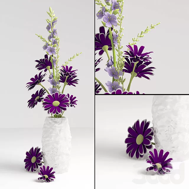 PLANT 3D MODELS – FLOWER 3D MODELS – 425