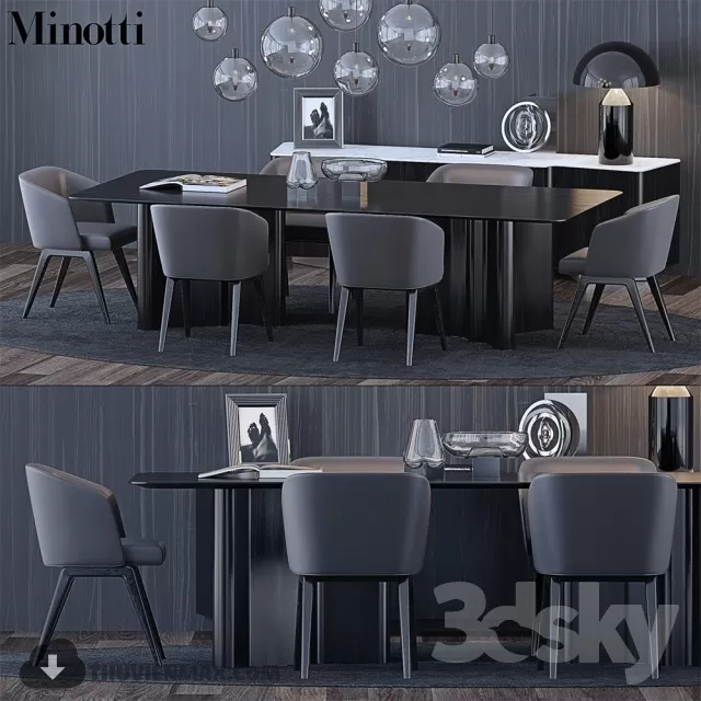 3DSKY PRO MODELS – FURNITURE 3D MODELS – 228