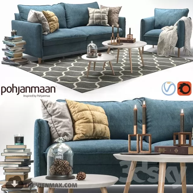 3DSKY PRO MODELS – FURNITURE 3D MODELS – 241