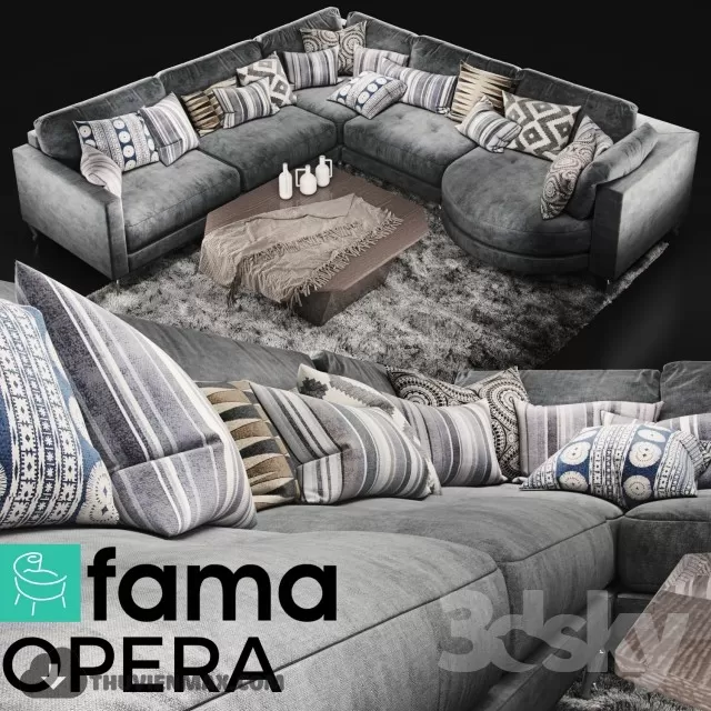 3DSKY PRO MODELS – FURNITURE 3D MODELS – 242