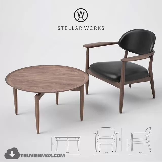 3DSKY PRO MODELS – FURNITURE 3D MODELS – 388