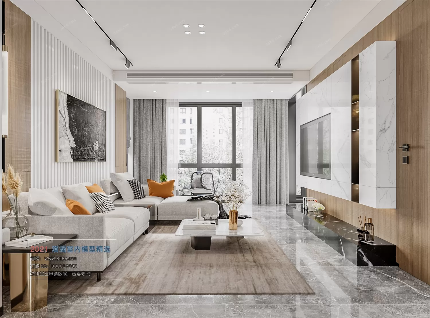 A070-Modern style-Corona model