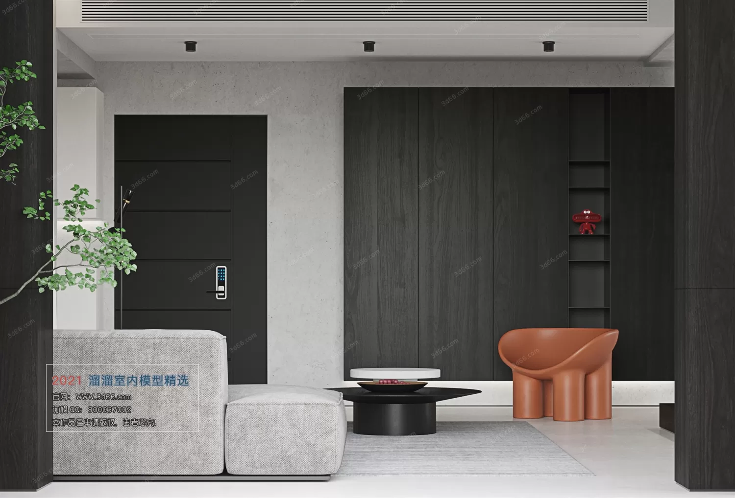 A074-Modern style-Corona model