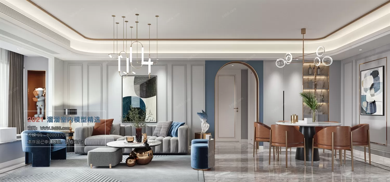 A083-Modern style-Corona model