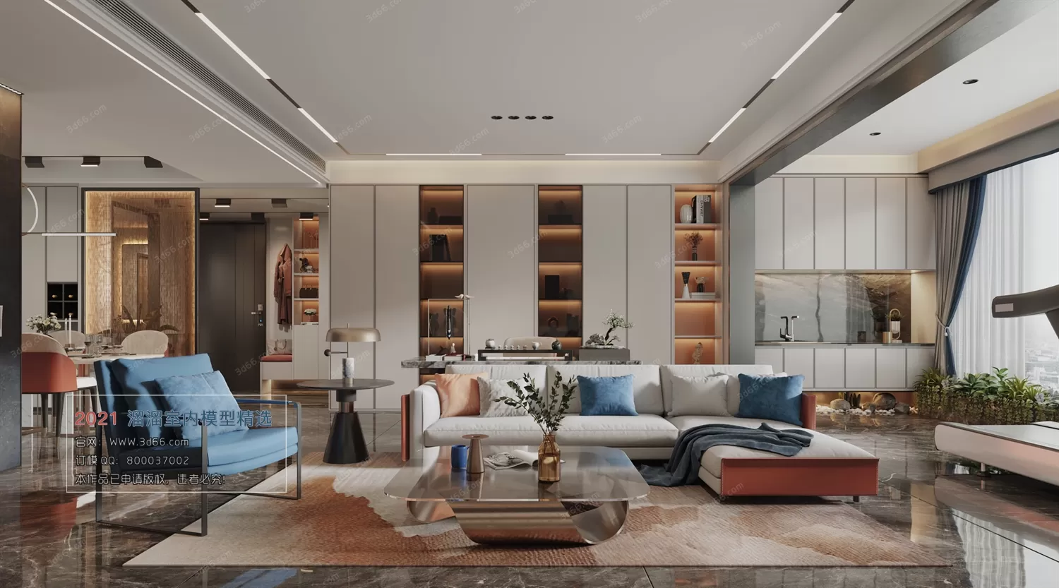 A011-Modern style-Corona model A011-Modern style-Corona model