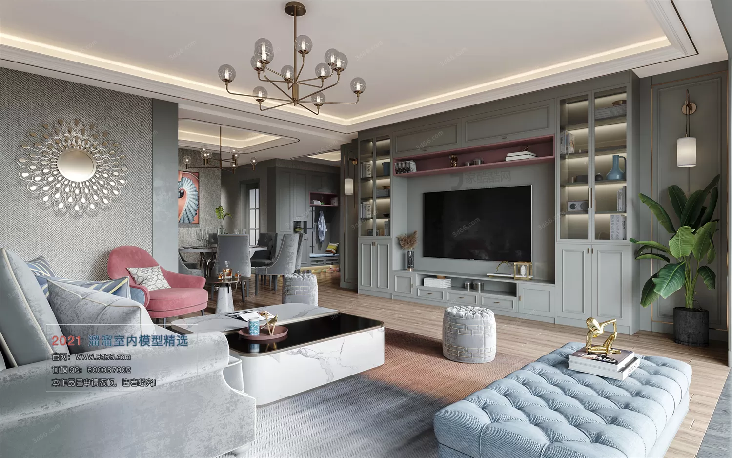 D001-European style-Corona model