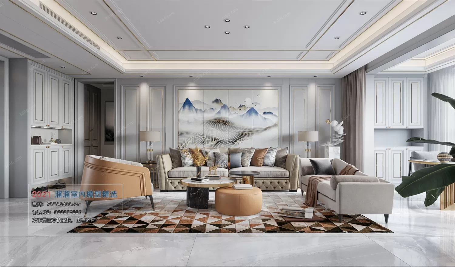 A014-Modern style-Corona model A014-Modern style-Corona model