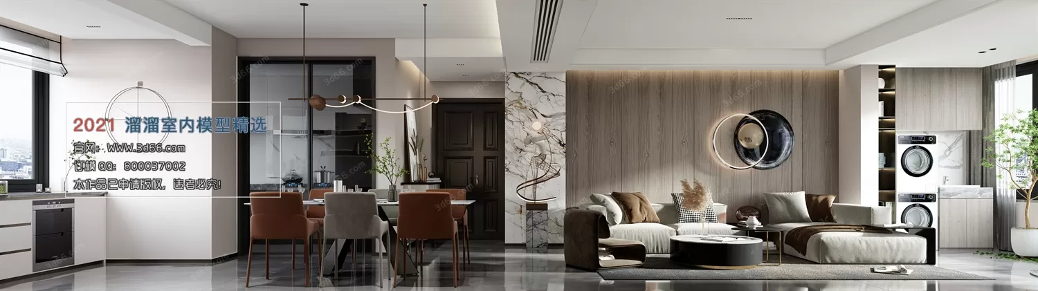 A014-Modern style-Vray model A014-Modern style-Vray model