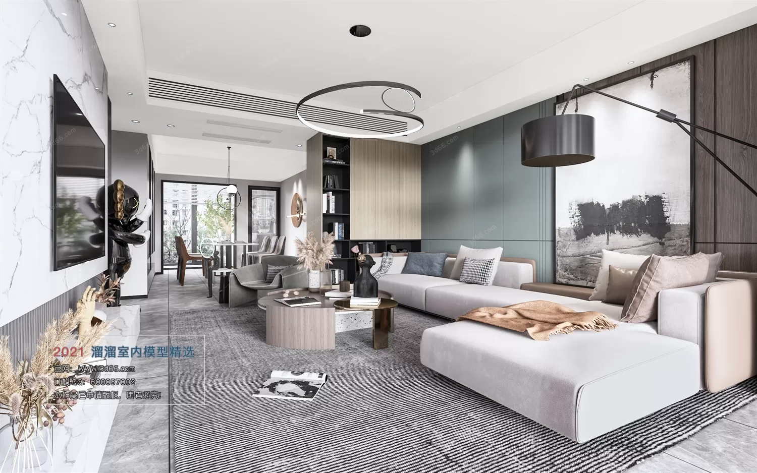 A022-Modern style-Vray model A022-Modern style-Vray model