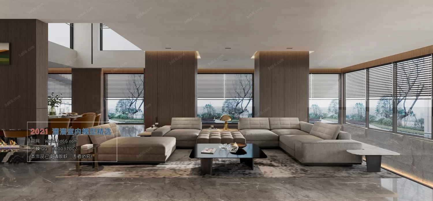 A033-Modern style-Vray model A033-Modern style-Vray model