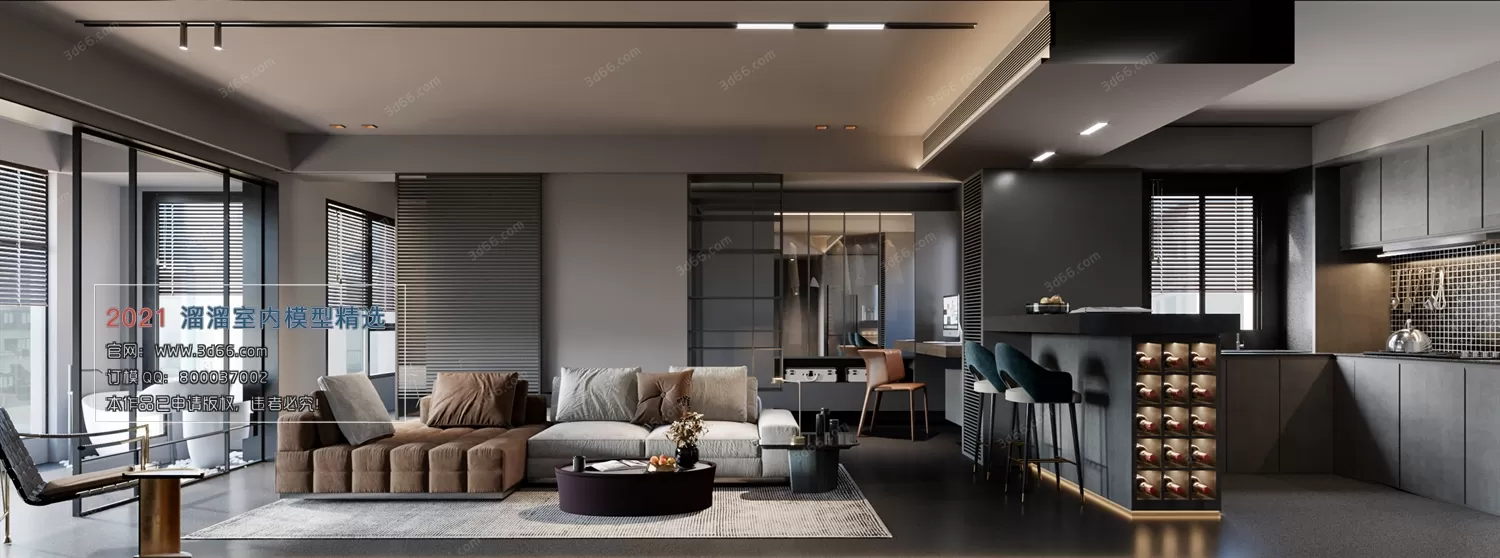 A052-Modern style-Corona model