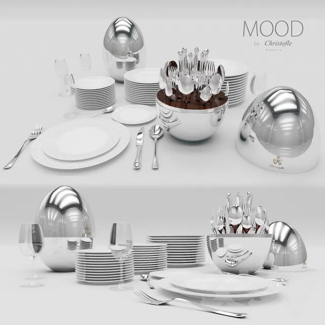 KITCHEN – TABLEWARE 3DSKYMODELS – 173