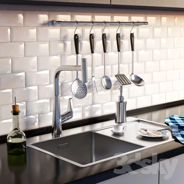 KITCHEN – TABLEWARE 3DSKYMODELS – 191