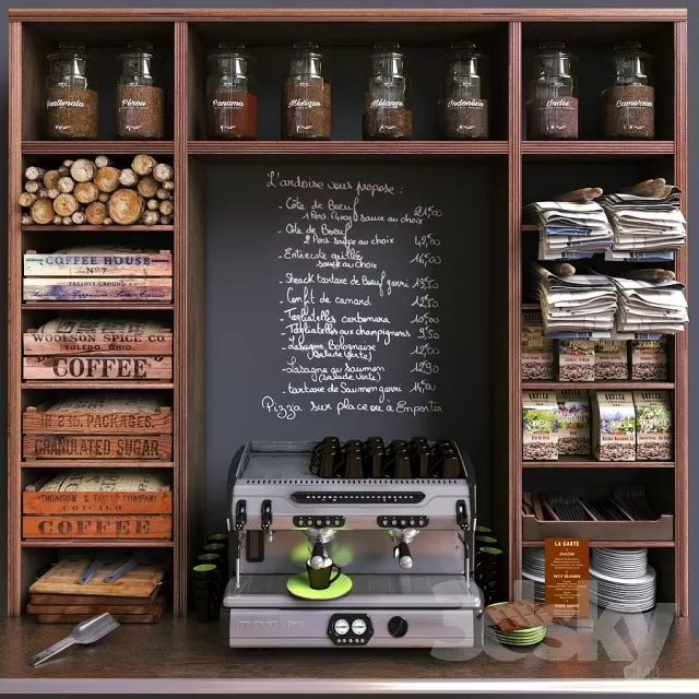 KITCHEN – TABLEWARE 3DSKYMODELS – 223