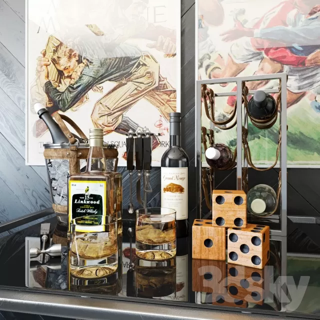 KITCHEN – TABLEWARE 3DSKYMODELS – 039