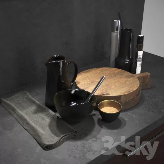 KITCHEN – TABLEWARE 3DSKYMODELS – 059 KITCHEN – TABLEWARE 3DSKYMODELS – 059